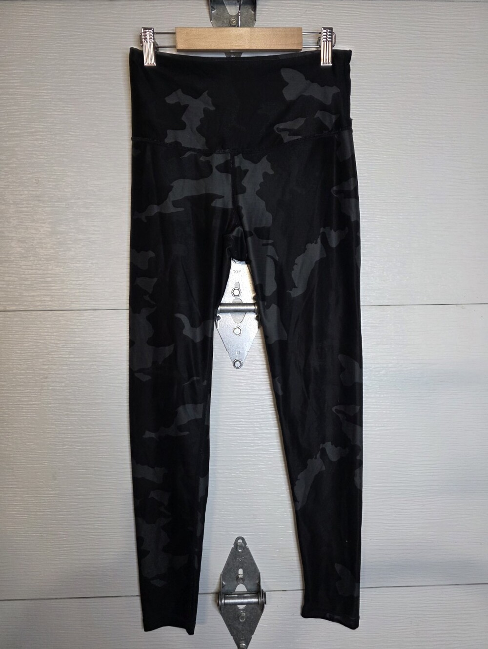 Prana Black Charcoal Camo Leggings